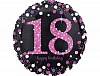  18" HB Sparkling Birthday 18 pink S55